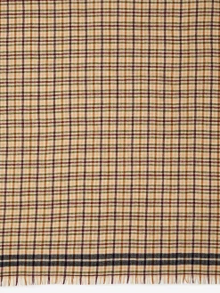 Wool Scarf in Plaid