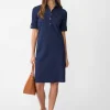 Yolanda Dress in Riptide Jacquard